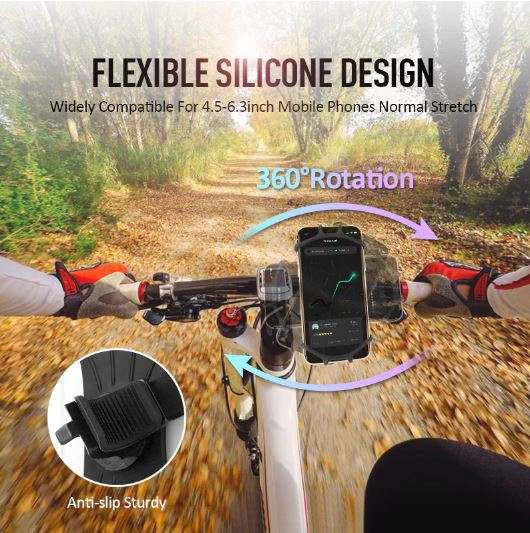 Bicycle Bike Scouter Mobile Phone Holder