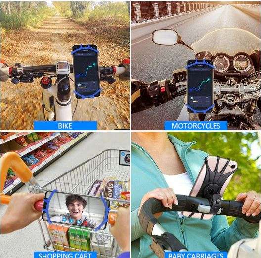Bicycle Bike Scouter Mobile Phone Holder