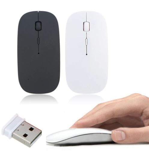 Slim Wireless Optical Mouse