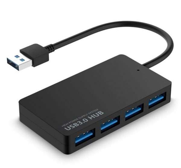 USB 3.0 Splitter Hub 4 Ports Male to 4x Female