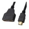 HDMI double adapter