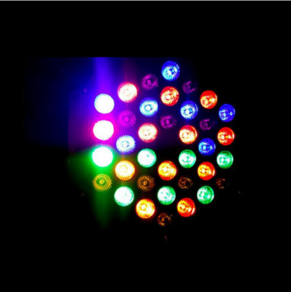 Mac Stage Light Effect LED Crystal Magic Ball Par 36 RGB LED DMX