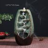 Ceramic Smoke Waterfall Supports Meditation and Relaxation Home Decor