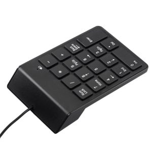 Number Pad Keyboard USB Wire Mini Keyboard for Laptop Desktop