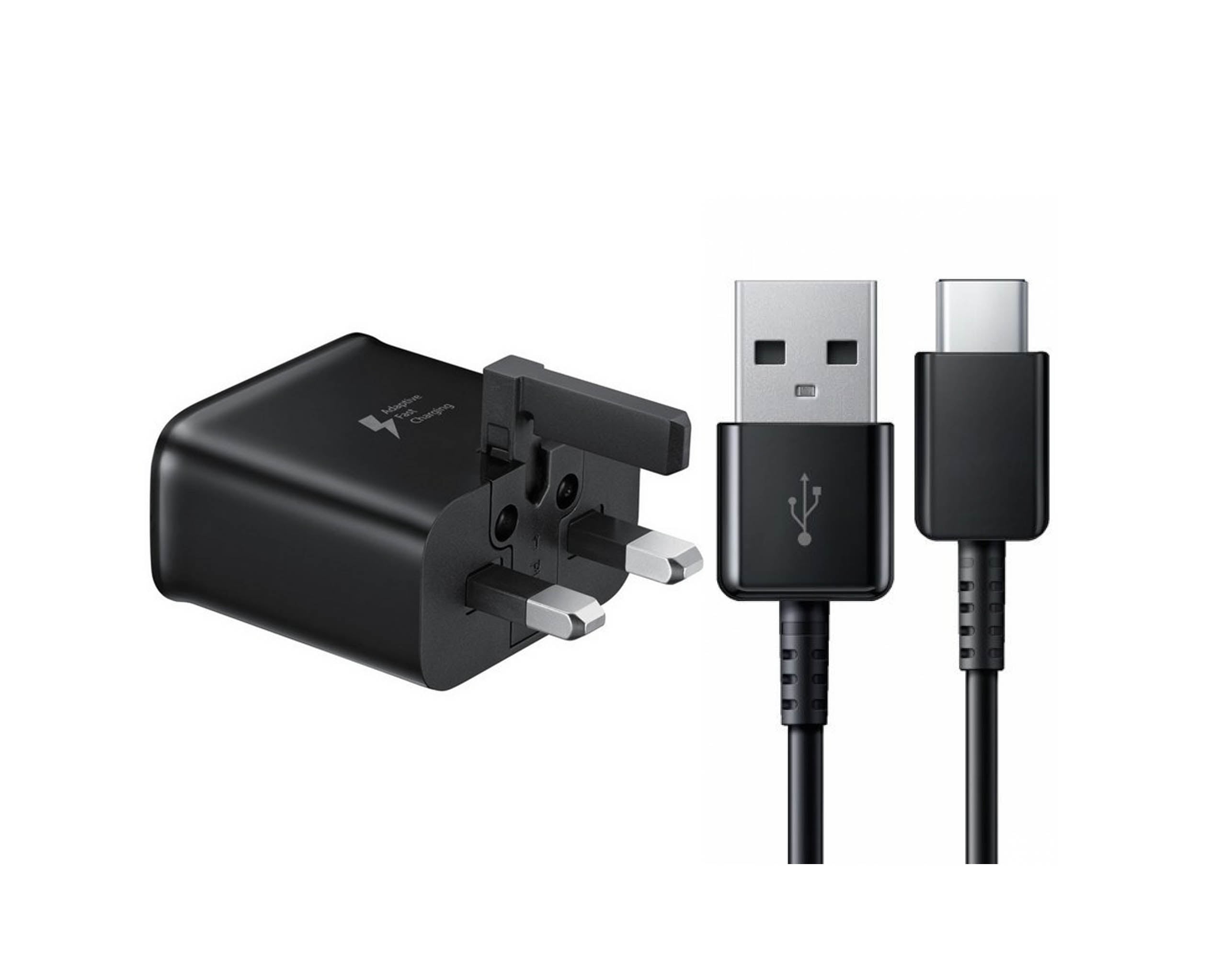 Fast Charger Plug with Type C Cable